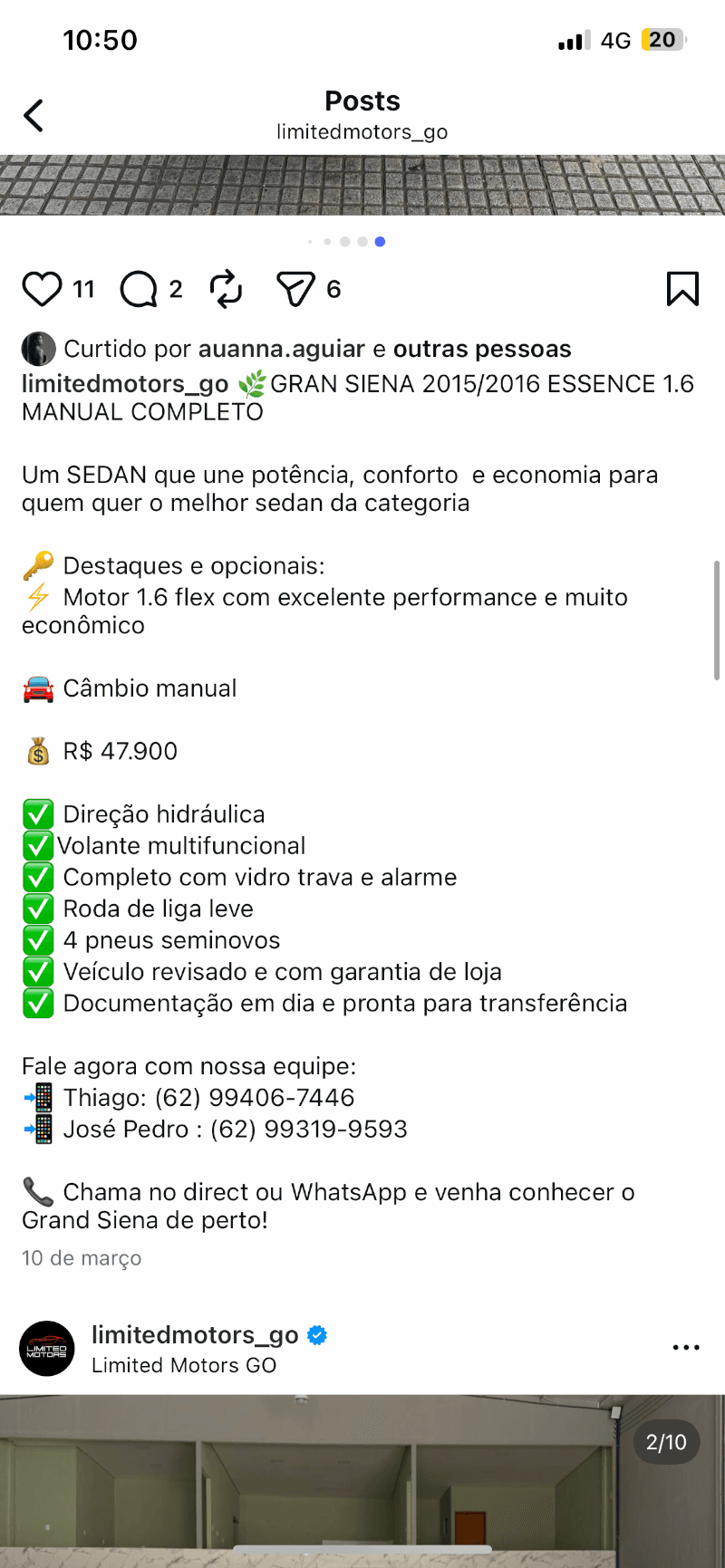 Fiat Grand Siena 1.6 Essence - Foto 11